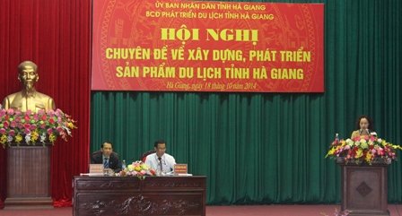 Hội nghị chuyên đề về xây dựng, phát triển sản phẩm du lịch Hà Giang